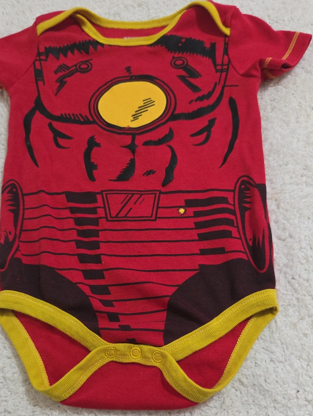 MARVEL IRON MAN ONESIE